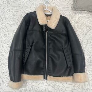 H&M Faux Leather Jacket
